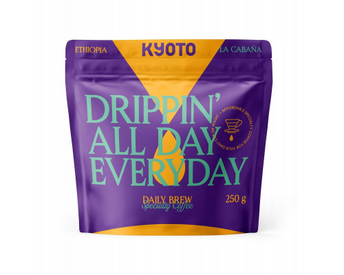 Coffee Plant KYOTO - kawa ziarnista Etiopia Drippin All Day Everyday Etiopia La Cabana Filter 250 g