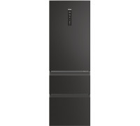 Haier 3D 60 Series 5 Total No Frost 360 L wysokość 185 cm czarny - Ledusskapis HTW5618DNPT (6901018087424)