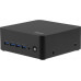 Mini PC MSI MSI PC Cubi Z AI 8M-004BEU, R9 8945HS, N/A, N/A SSD, N/A, No OS, Black