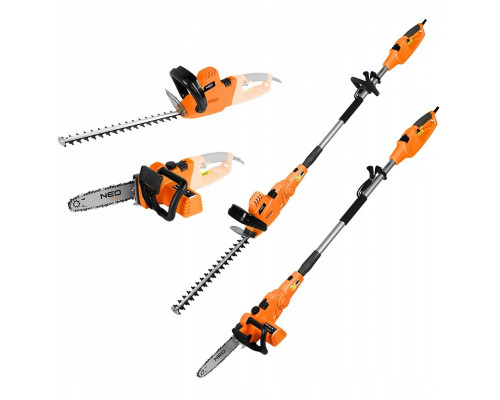 Neo CHAINSAW + NOŻYCE DO ŻYWOPŁOTU 2W1 Z WYSIĘGNIKIEM