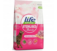 Life Pet Care LIFE CAT SUCHA FOOD 7,5kg STERILISED PORK