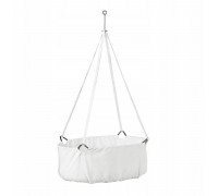Leander Classic™ cradle, long hanging straps 4 pcs – white