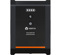 UPS Vertiv Vertiv PowerUPS 200 Essential, 2200VA/1225W, 230V, Line Interactive, 6 Type F