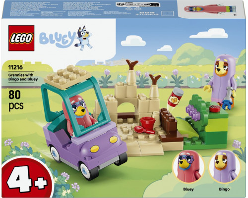 LEGO Bluey Babunie z Bingo i Blue (11216)