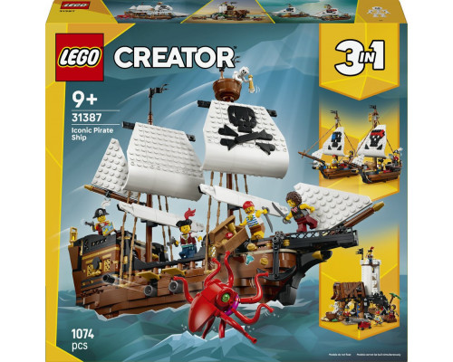 LEGO Creator Legendarny statek piracki (31387)