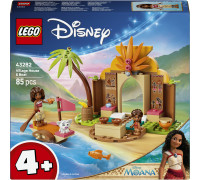 LEGO Disney Vaiana 2 Wiejska chatka i łódź (43282)