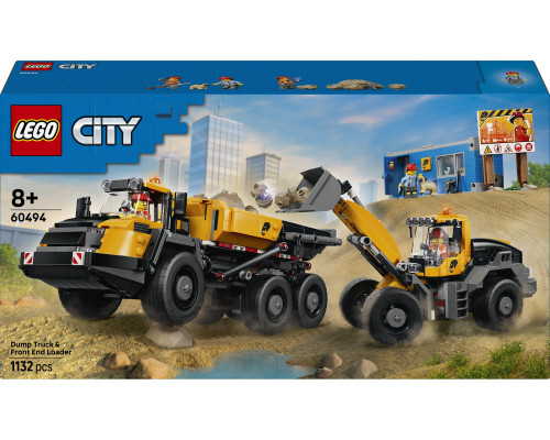 LEGO City Wywrotka i ładowarka czołowa (60494)