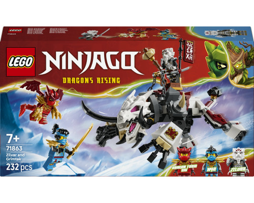 LEGO Ninjago Zilvar i smocza bestia Grimtak (71863)