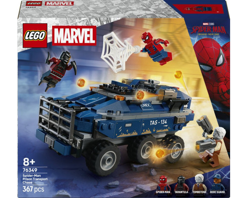 LEGO Marvel Pościg Spider-Mana za więźniarką (76349)