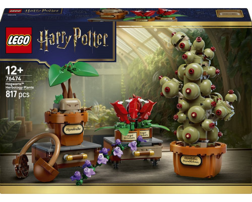 LEGO Harry Potter Rośliny z lekcji zielarstwa w Hogwarcie (76474)