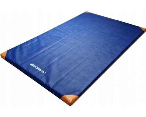 Interplastic matracis vingrošanas 1-daļīgs 200 cm x 120 cm x 5 cm blue