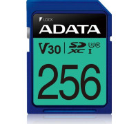 SD  ADATA Premier Pro SDXC 256 GB Class 10 UHS-I/U3 V30 (ASDX256GUI3V30S-R)