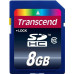 SD  Transcend 200x SDHC 8 GB Class 10  (TS8GSDHC10)