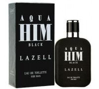 Lazell Aqua Him Black For Men EDT 100 ml