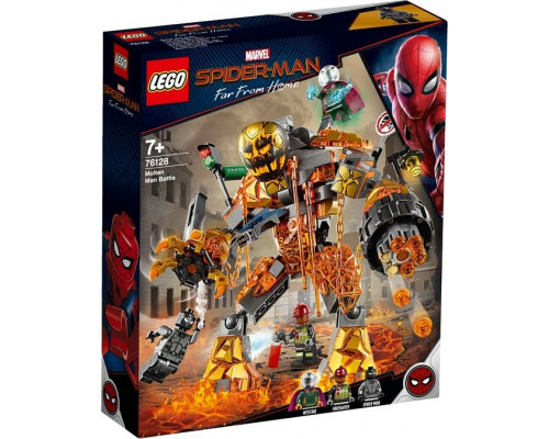 LEGO Marvel Spider-Man Bitwa z Molten Manem (76128)