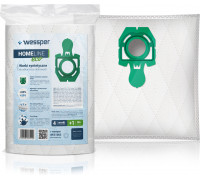 Wessper do Zelmer Syrius Orion Cobra ZZMB01, IZ-49.4120PF, 49.4120, Safbag Zielony - synthetic 4 pcs.i + filter