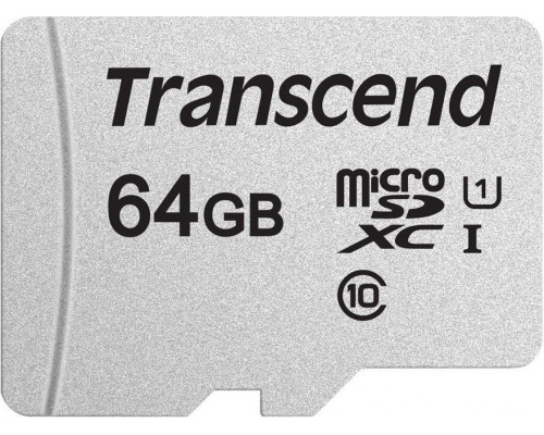 SD  Transcend 300S MicroSDXC 64 GB Class 10 UHS-I/U1 V30 (TS64GUSD300S)