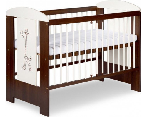 Lovytė Klupś Giraffe 120x60, balta/ruda