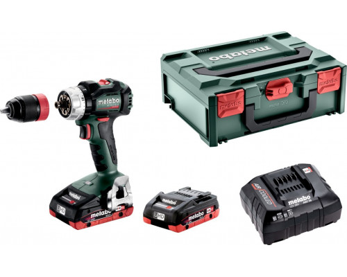 Metabo BS 18 LT BL Q 18 V 2 x Battery 4 Ah