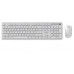 Gembird Slim Pro Business Bezprzewodowy White Układ US (KBS-WPS-01-W)