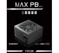 GameMax Gamemax PSU | MAX P850B | 850 W | Bronze | Non-Modular