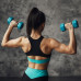 SportVida GYM & Fitness Comfort Hexagonal Shape Dumbbell Set 2kg