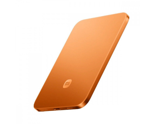 Xiaomi PowerBank UltraThin Magnetic 5000 15W Orange