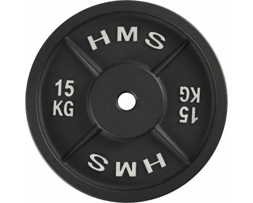 HMS TCN15 Plate Black 15 KG