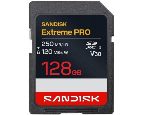 SD  SanDisk Extreme PRO SDXC 128 GB Class 10 UHS-I V30 (SDSDXXJ-128G-GSCIN)