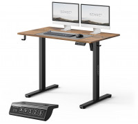 Gaming galds SENSE7 NOJO LIGHT Ciemnobrązowe 100 cm x 60 cm