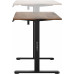 Gaming galds SENSE7 NOJO LIGHT Ciemnobrązowe 100 cm x 60 cm