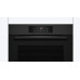 Bosch Elektryczny Serie 4 71 l AirFry pyroliza termoobieg Black mat (HBA572EM3)