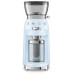 Smeg 15 stopni mielenia 240g Bohnenbeh. 150W jasnoniebieski
