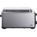 Braun HT 5220 BK, 2 slice (s), Black, Stainless steel, Stainless steel, Buttons, Level, Rotary, 1470 W, 165 mm (8021098005595)