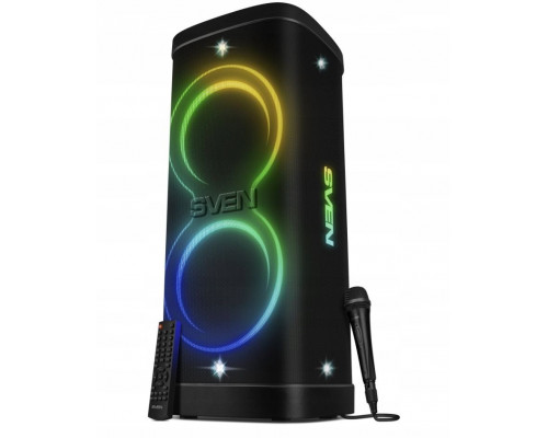 Sven przenośny Black 300W Bluetooth TWS FM USB microSD IPX4