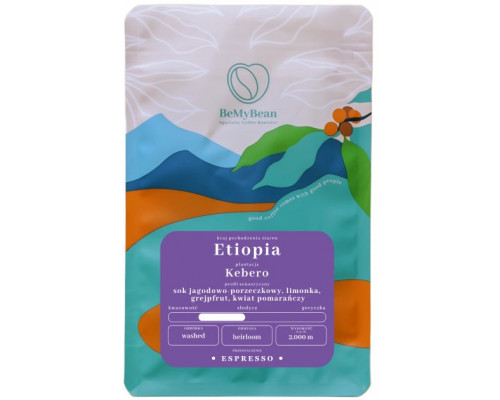 BeMyBean Etiopia Kebero Espresso 1 kg