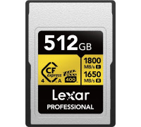 SD  Lexar Professional Gold CFexpress 512 GB  (LCAEXG4512G-RNENG)