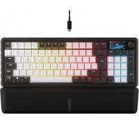 Corsair VANGUARD 96 klawiatura gamingowa, mechaniczna, RGB, 8.000 Hz - MLX Plasma Switches, ISO (DE), czarno-White (CH-91E921E-DE)