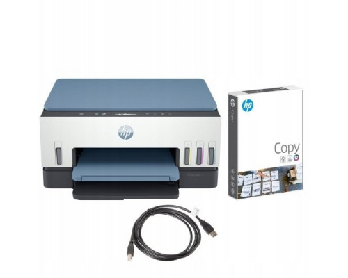 MFP HP Smart Tank 675 AiO + Papier ksero COPY + Kabel USB (28C12A+HP-005318+CAUSBA10CC0018BK)
