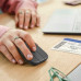 Logitech Mobi Fold for Business - - dla prawo- i leworęcznych - - 4 przyciski - - Bluetooth 5.0 LE, 2.4 GHz - Logi Bolt USB-C odbiornik - Graphite (910-007605)
