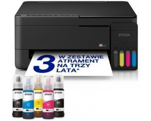 MFP Epson MFP ITS EcoTank* L3351 color/A4/33ppm/USB/WLAN/3pl/4.1kg/Black (C11CL62411)