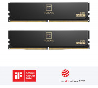Team Group T-Create Expert DDR5-6400 RAM, CL42, XMP/EXPO - 128GB Dual Kit, schwarz (CTCED5128G6400HC42CDC01)