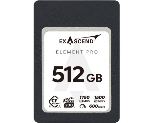 SD  ExAscend Element Pro Cfexpress 4.0 A 512GB (EXPC4EP512GB)