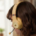 Hori Switch 2 Gaming Headset Wood Brown (HRSS092)