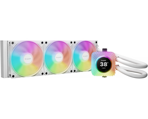 be quiet! Be quiet! LIGHT LOOP IO LCD | 360mm procesor chłodnica cieczy all-in-one 12 cm White 1 szt. (BW033)