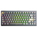 Aula AG75 Pro Magnetyczna Hall Effect (Shadow Gray) - Frostcore Sliver Magnetic Switches (AULA-AG75PRO-SG-FS)