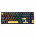 White Shark  Excalibur Black KTT Wine Red RGB Hot-Swap (EXCALIBUR-B)