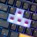 White Shark  Excalibur Black KTT Wine Red RGB Hot-Swap (EXCALIBUR-B)