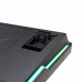 White Shark  Excalibur Black KTT Wine Red RGB Hot-Swap (EXCALIBUR-B)