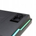 White Shark  Excalibur Black KTT Wine Red RGB Hot-Swap (EXCALIBUR-B)